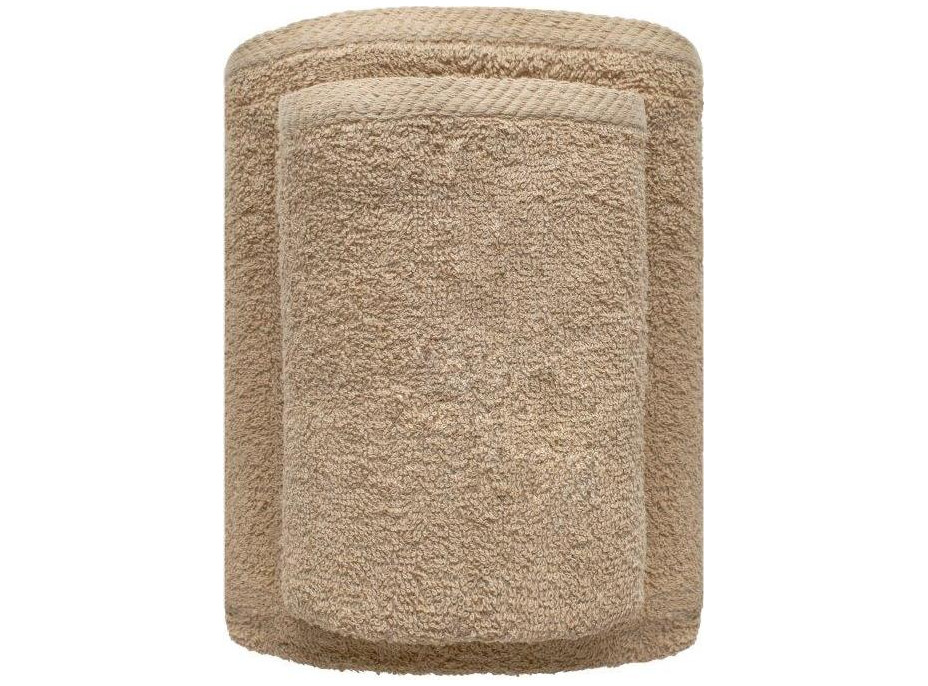 Bavlněný ručník LETO - 50x100 cm - 400g/m2 - béžový