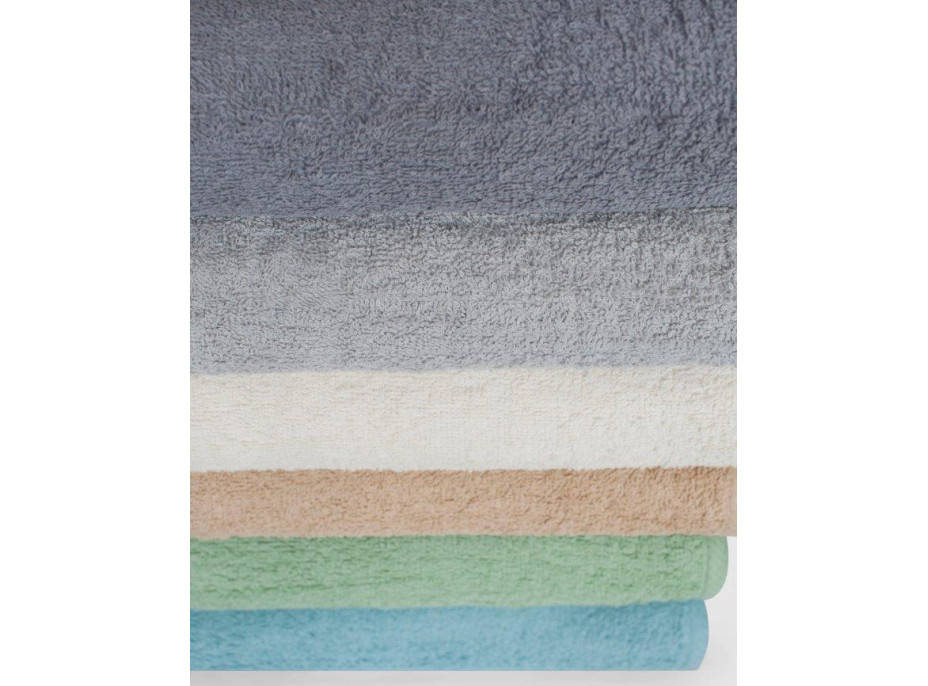 Bavlněný ručník LETO - 50x100 cm - 400g/m2 - šedý