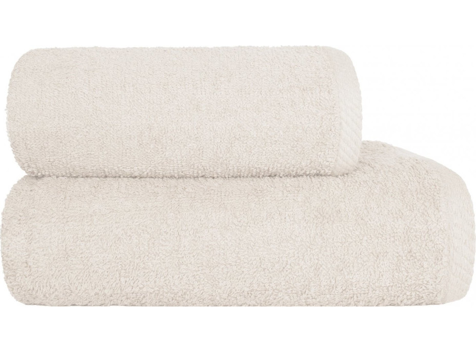 Bavlněný ručník IRENA - 70x140 cm - 500g/m2 - krémově bílý