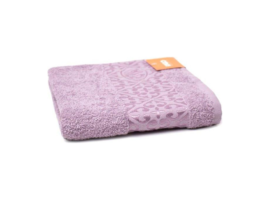 Bavlněný ručník PERSIA - 50x90 cm - 500g/m2 - světle fialový