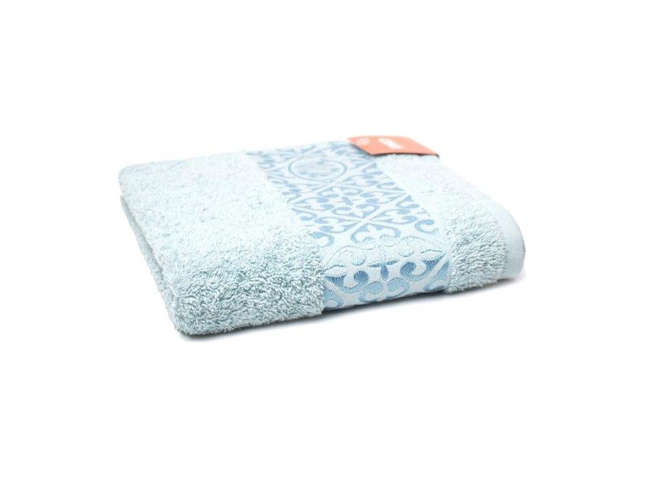 Bavlněný ručník PERSIA - 50x90 cm - 500g/m2 - světle modré