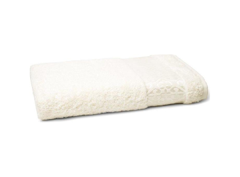 Bavlněný ručník PERSIA - 70x140 cm - 500g/m2 - ecru bílý