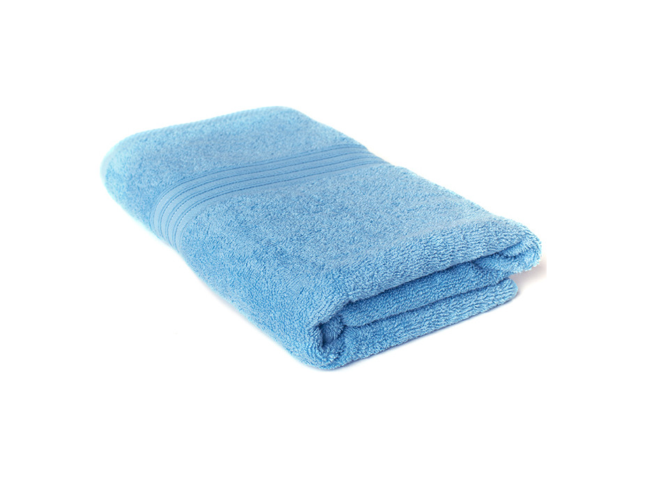 Bavlněný ručník LITRE - 50x90 cm - 500g/m2 - světle modrý