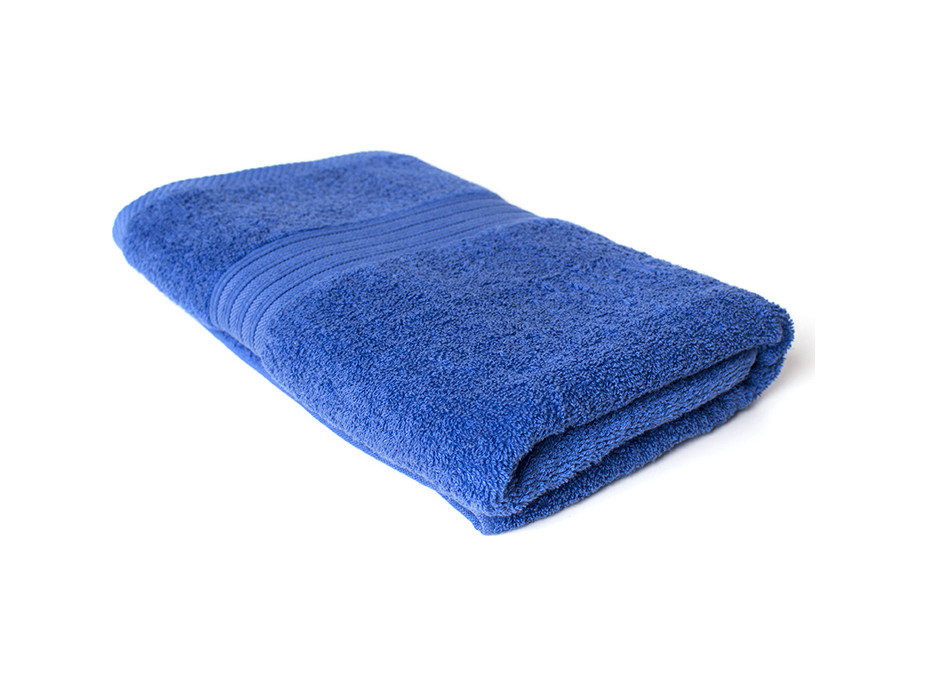 Bavlněný ručník LITRE - 70x140 cm - 500g/m2 - tmavě modrý