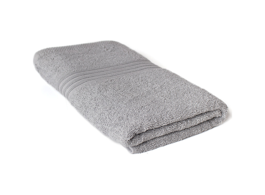 Bavlněný ručník LITRE - 70x140 cm - 500g/m2 - šedý