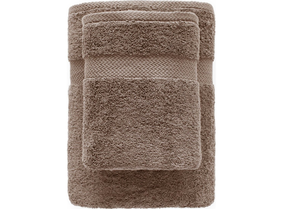 Bavlněný ručník PHASE - 70x140 cm - 550g/m2 - béžový