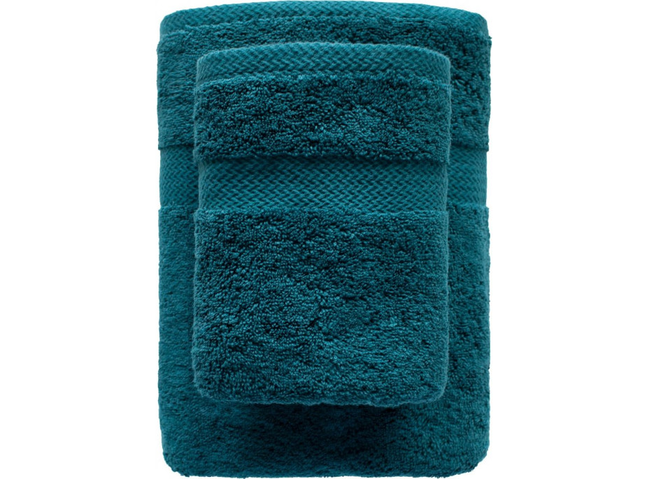 Bavlněný ručník PHASE - 70x140 cm - 550g/m2 - mořský modrý