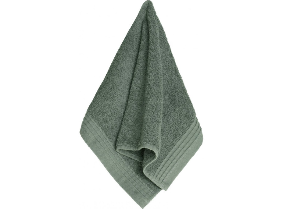 Bavlněný ručník MEL - 50x90 cm - 500g/m2 - zelený