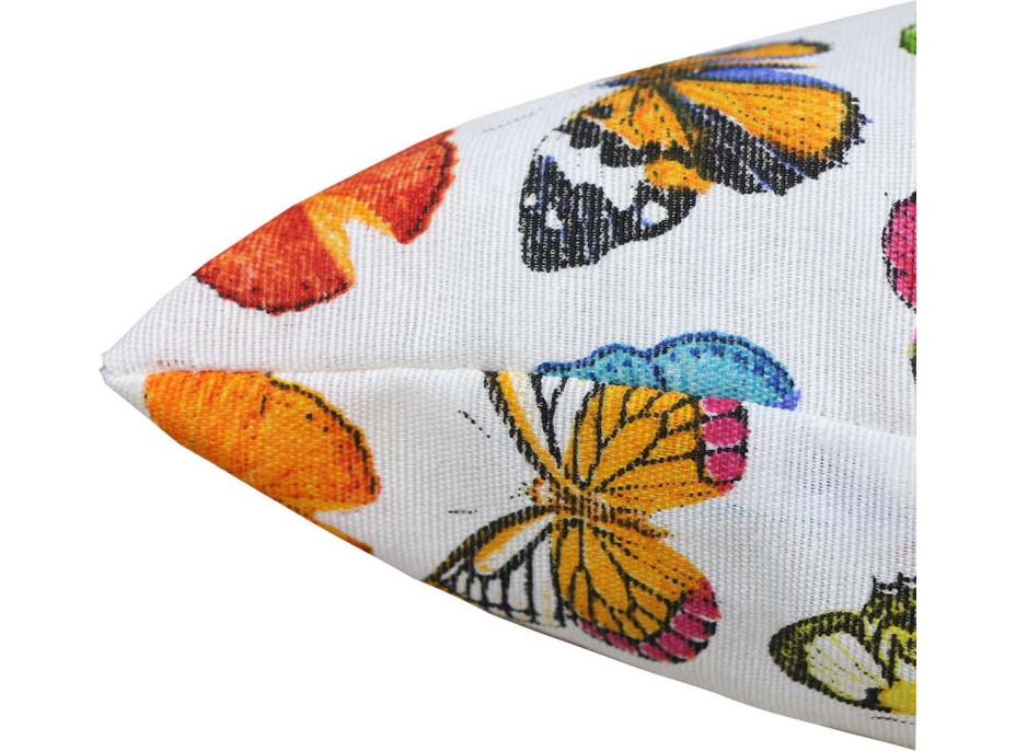 4dílný polštář do závěsného křesla LUNA - Barevní motýlci