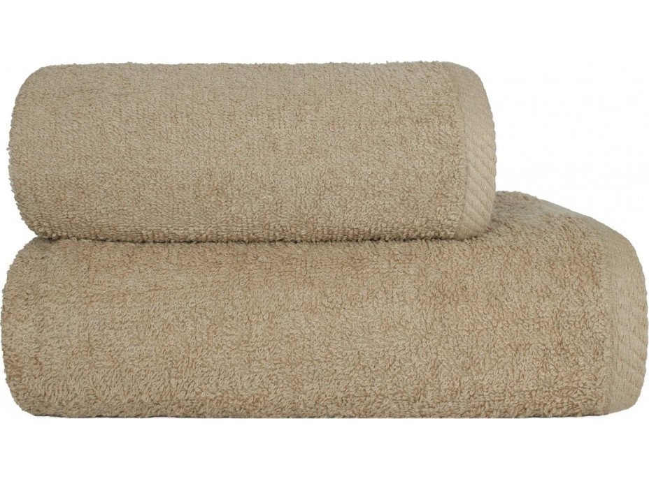 Bavlněný ručník IRENA - 50x100 cm - 500g/m2 - béžový