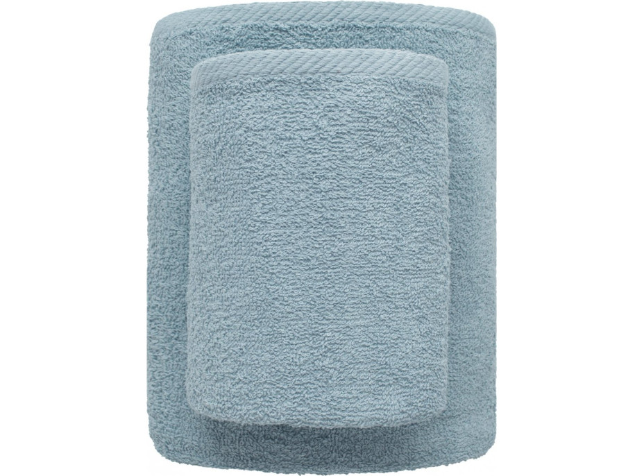 Bavlněný ručník IRENA - 50x100 cm - 500g/m2 - světle modrý