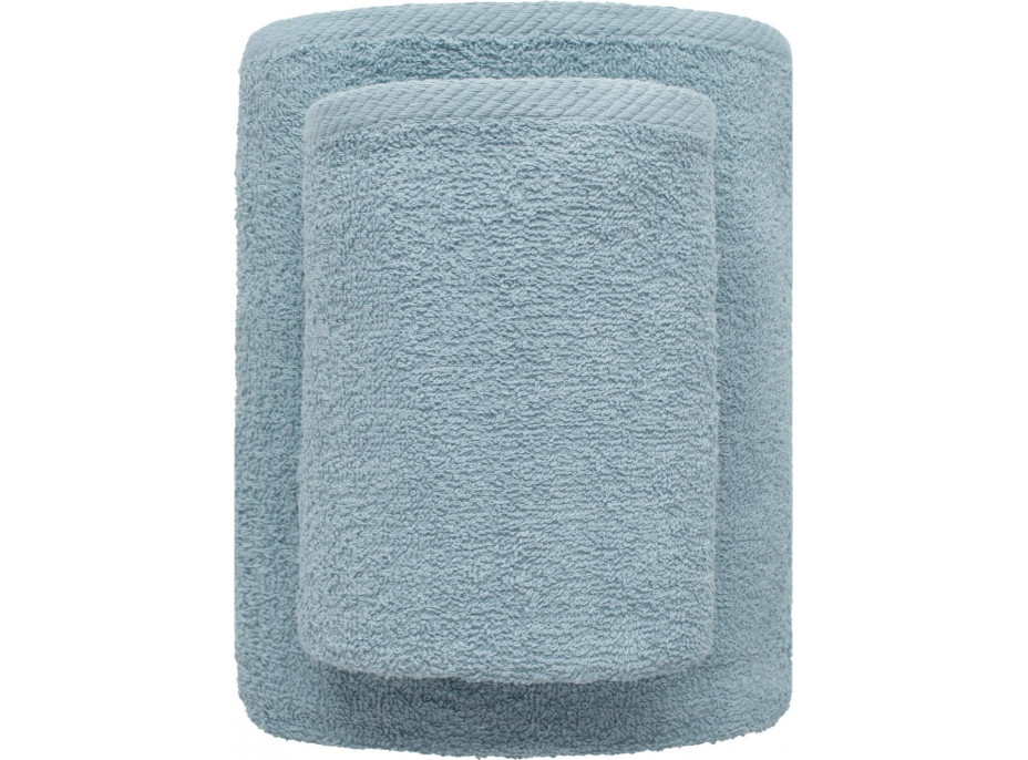 Bavlněný ručník IRENA - 50x100 cm - 500g/m2 - světle modrý