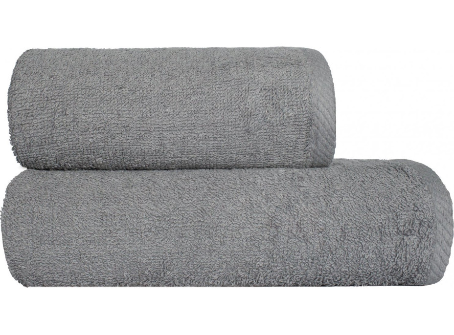 Bavlněný ručník IRENA - 50x100 cm - 500g/m2 - šedý