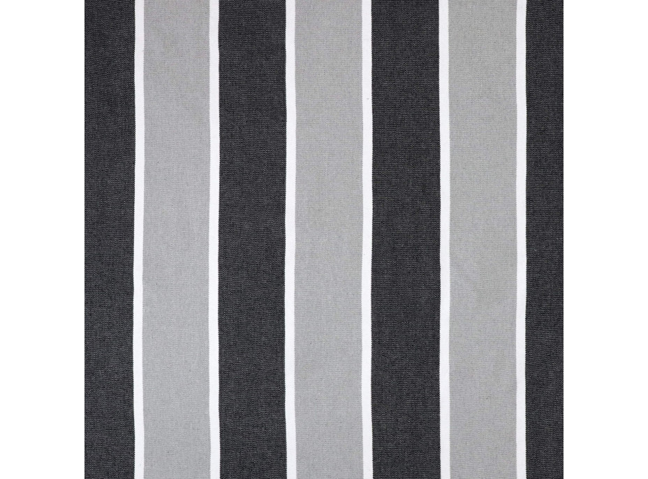 Houpací síť pro dva ESSENCE 280x150 cm - šedé pruhy