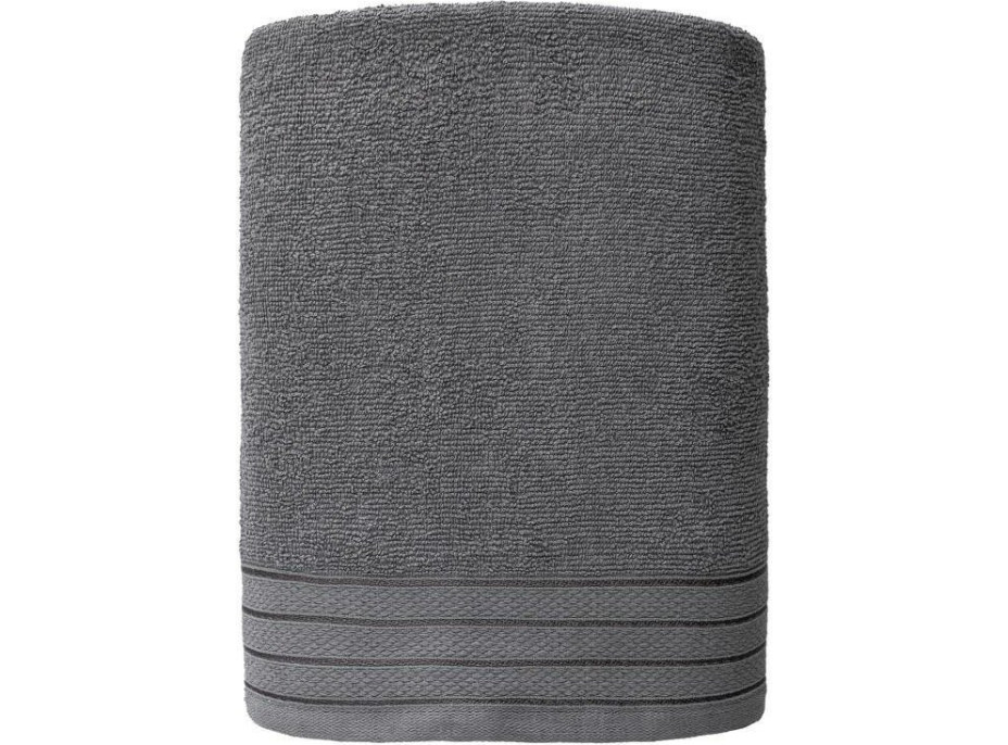 Bavlněný ručník ISABELA - 50x90 cm - 400g/m2 - popelavě šedý