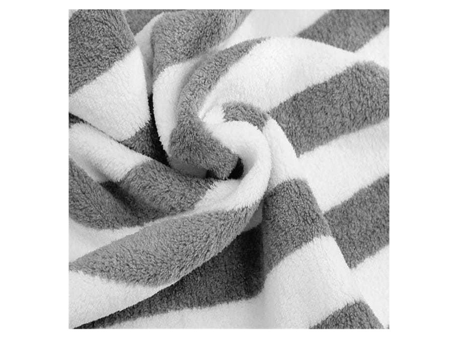 Ručník PURE STRIPES 35x75 cm - šedý