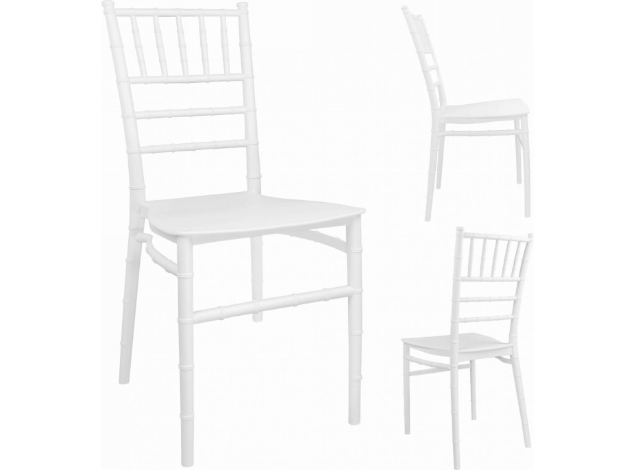 Jídelní židle LEO - bílá