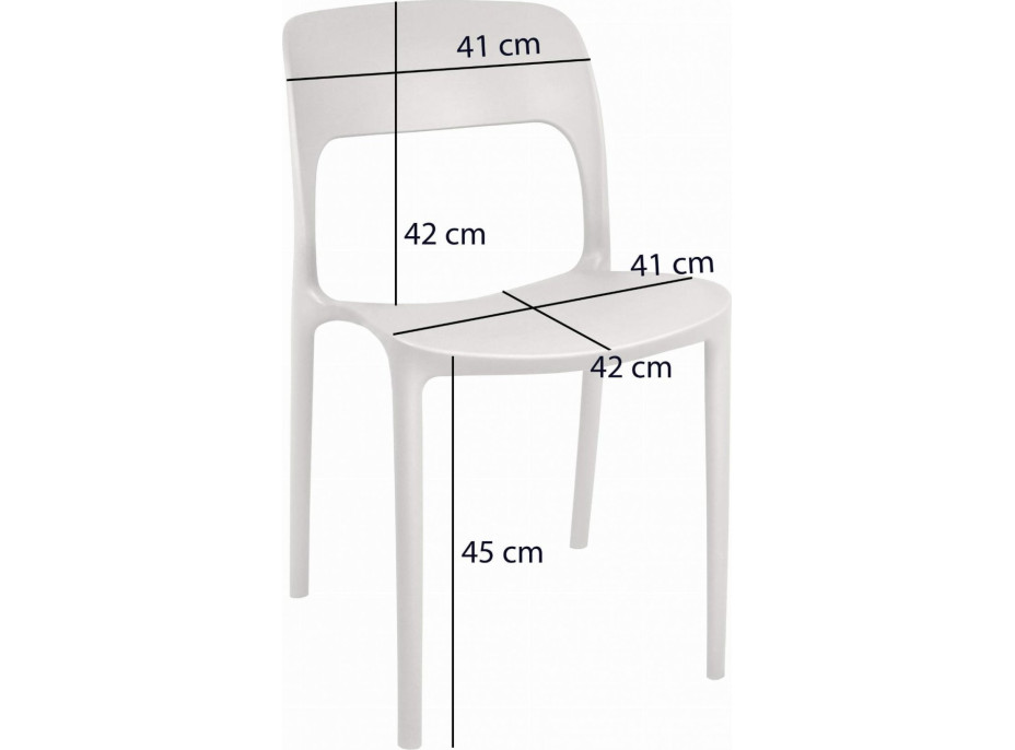 Jídelní židle CONNOR - béžová