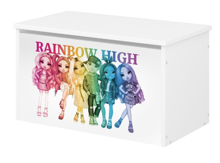 Dětská truhla na hračky Rainbow High - Rainbow Girls