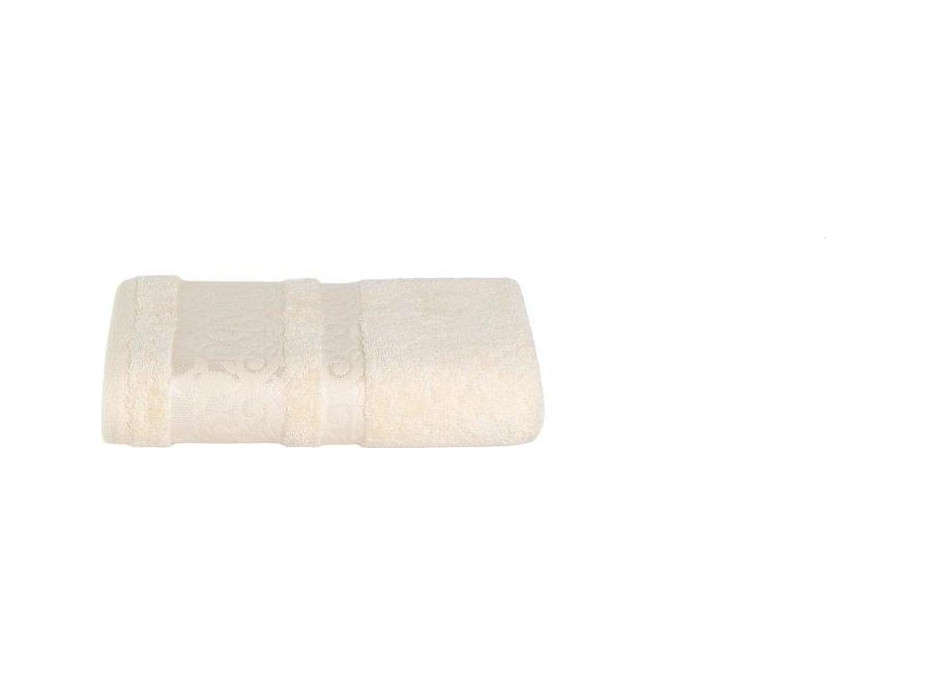 Bavlněný ručník AUTUMN IV - 50x90 cm - 500g/m2 - krémově bílý
