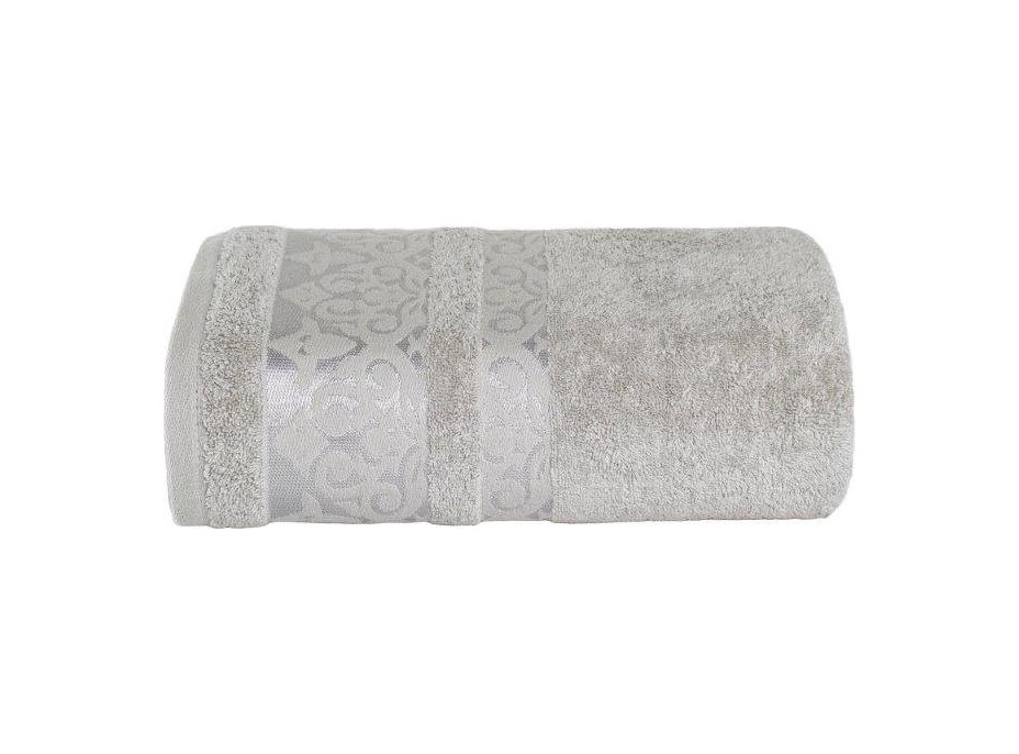 Bavlněný ručník AUTUMN IV - 100x150 cm - 500g/m2 - šedý