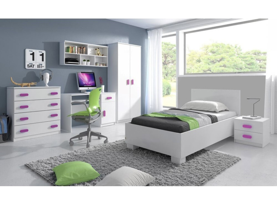 Komoda SMYK - bílá (více variant)