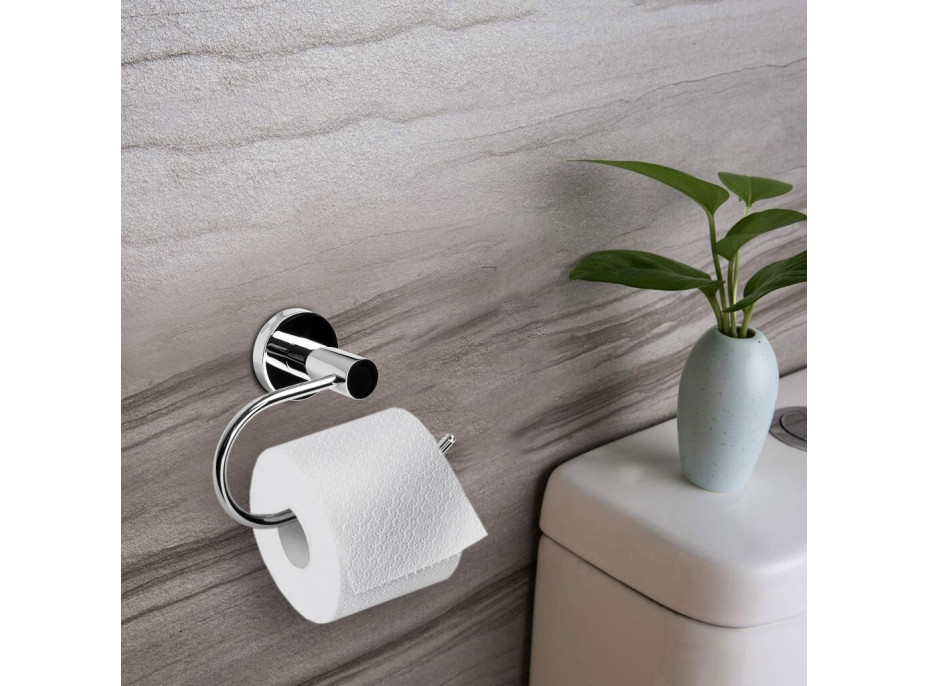 Stříbrný držák toaletního papíru USAR