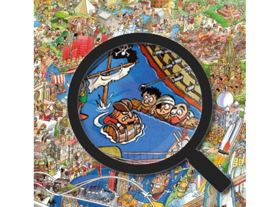 HEYE Puzzle Historická řeka 1500 dílků