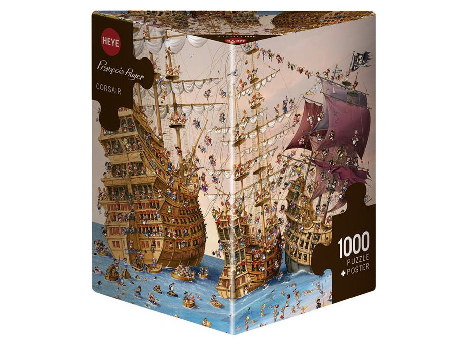 HEYE Puzzle Korzár (Corsair) 1000 dílků