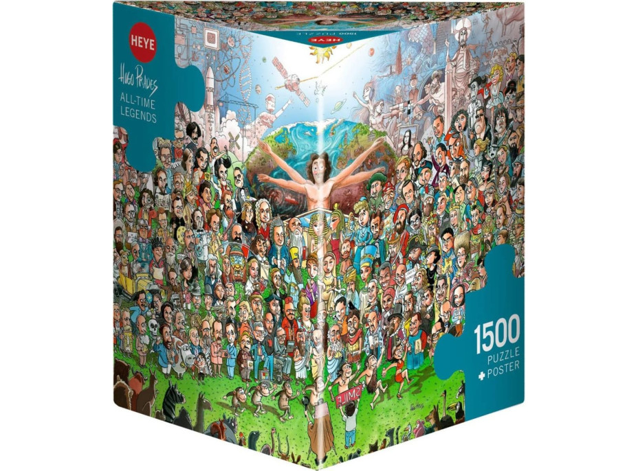 HEYE Puzzle Legendy všech dob 1500 dílků