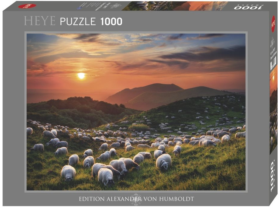 HEYE Puzzle Ovce a sopky 1000 dílků