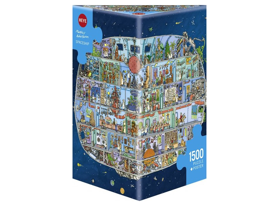 HEYE Puzzle Vesmírná loď 1500 dílků