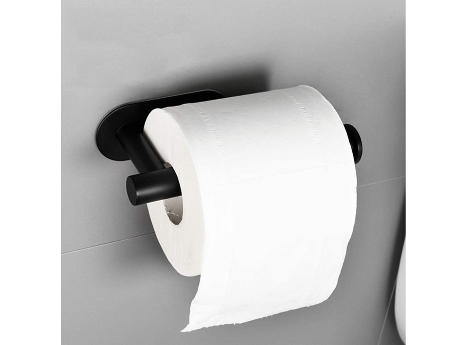 Držák na toaletní papír DERES - černý