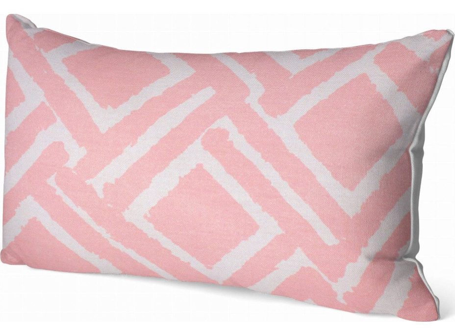 Povlak na polštář JANE 50x30 cm - růžový
