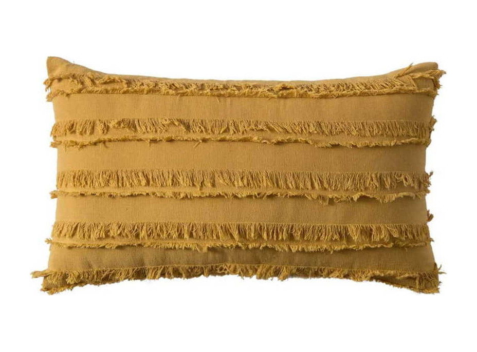 Dekorační povlak na polštář ETNO 50x30 cm - žlutý