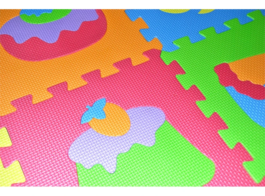 Pěnové puzzle Jídlo (28x28)