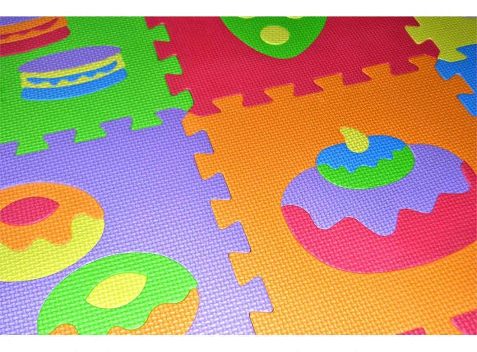 Pěnové puzzle Jídlo (28x28)