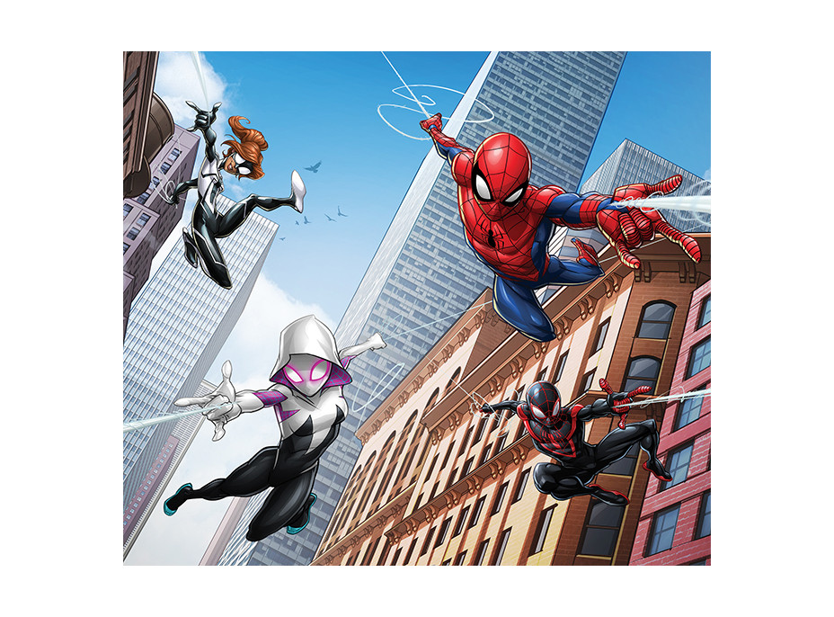 Dětský závěs MARVEL - Spider-man - 180x160 cm