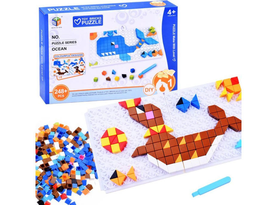 Barevná mozaika 4v1 Oceán