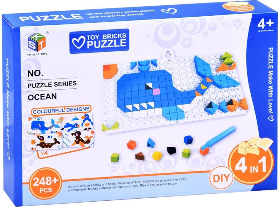 Barevná mozaika 4v1 Oceán