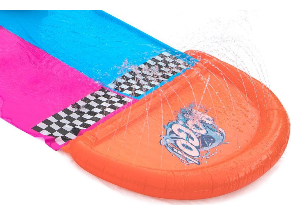 BESTWAY Dvojitá vodní skluzavka 549cm s kluzáky