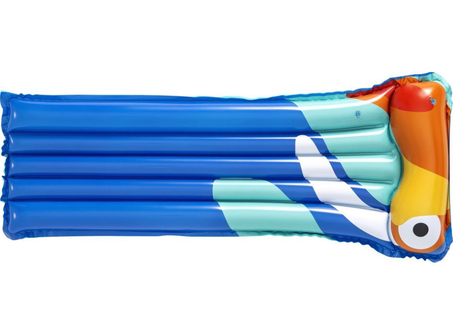 BESTWAY Nafukovací lehátko Modrý tukan