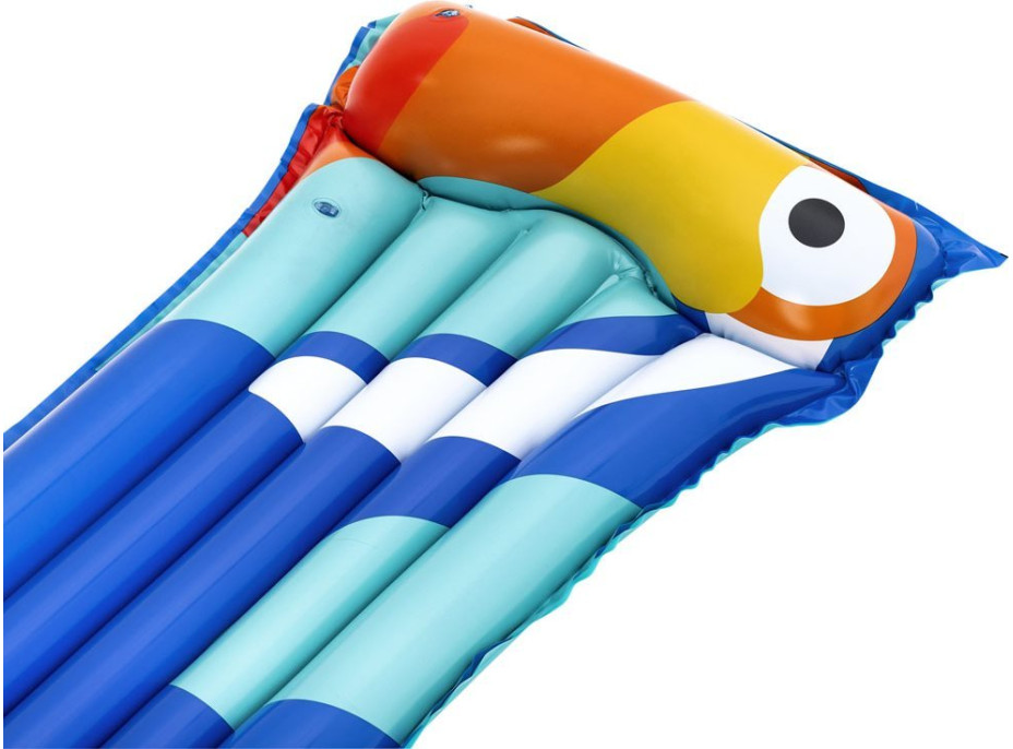 BESTWAY Nafukovací lehátko Modrý tukan