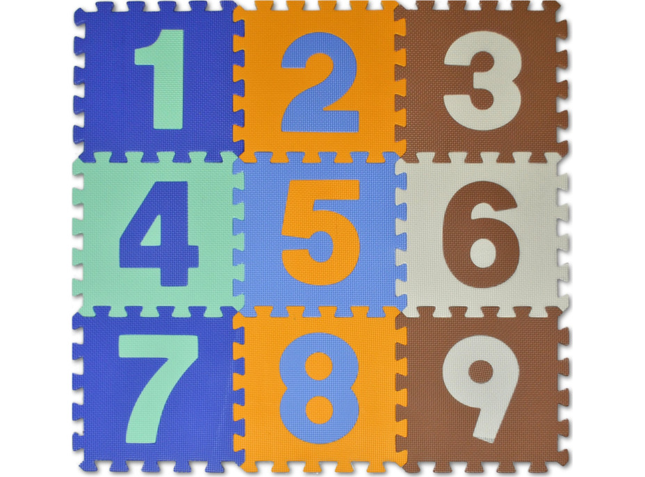 Pěnové puzzle Počítání (28x28)