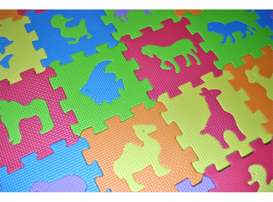 Pěnové puzzle Zvířátka (14,5x14,5)