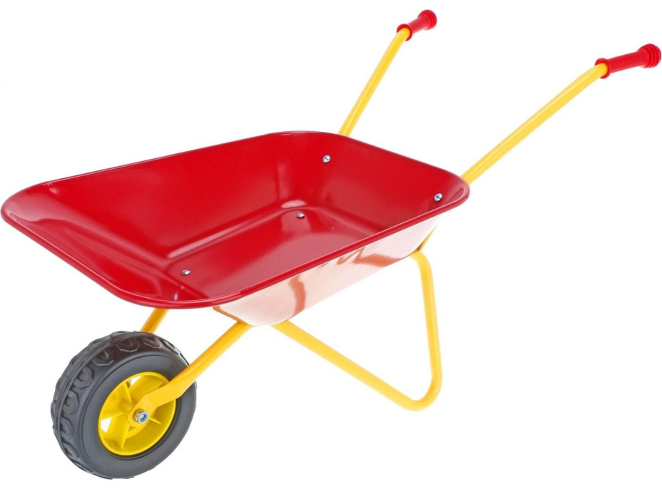 Plechové kolečko Yupee červené