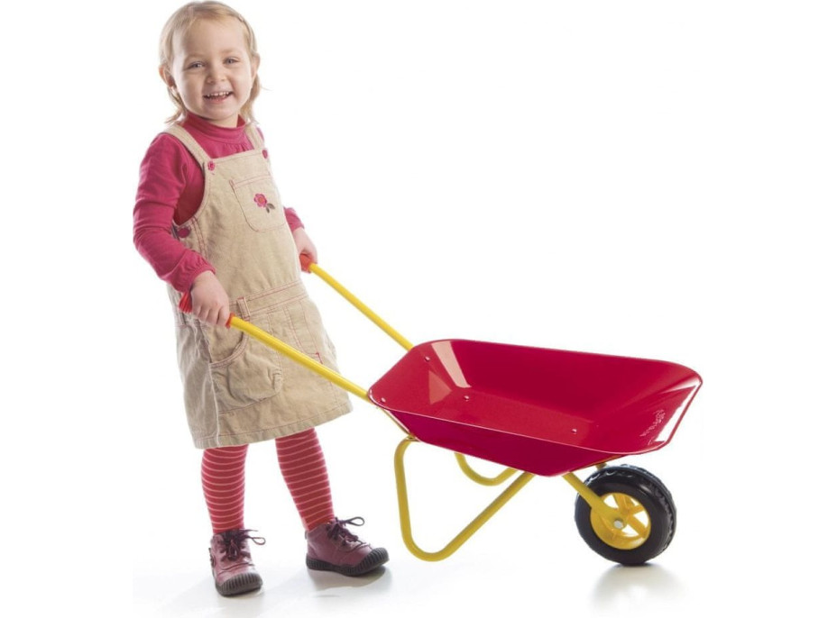 Plechové kolečko Yupee červené