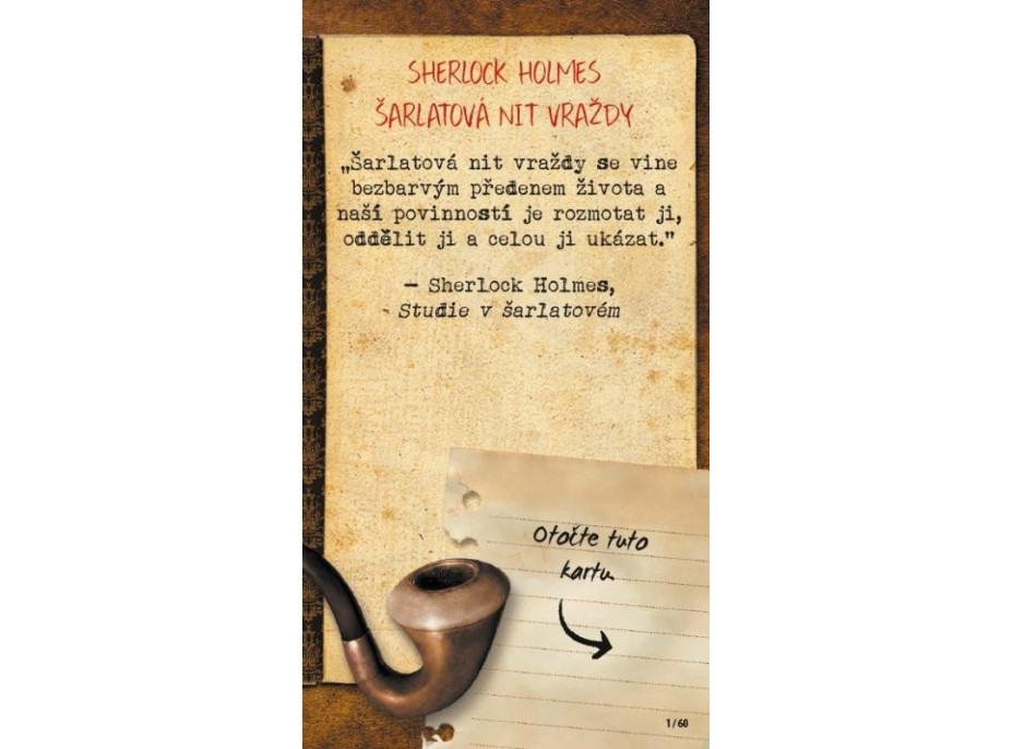 BLACKFIRE Odemkni! - Sherlock Holmes: Šarlatová nit vraždy