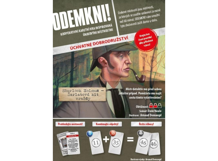 BLACKFIRE Odemkni! - Sherlock Holmes: Šarlatová nit vraždy
