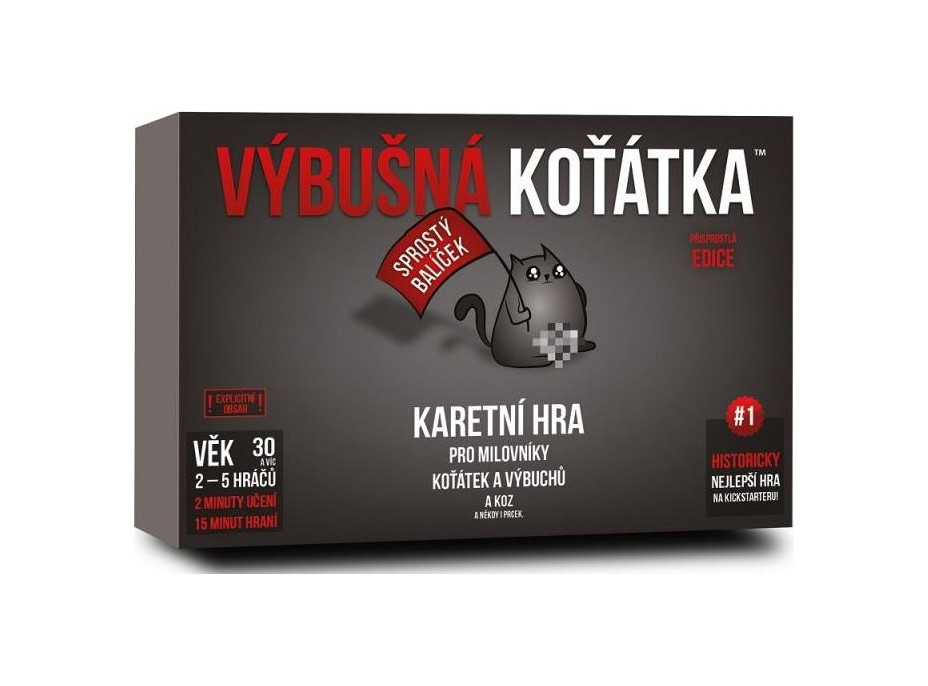 BLACKFIRE Výbušná koťátka: Přisprostlá edice BLACKFIRE Výbušná koťátka: Přisprostlá edice
